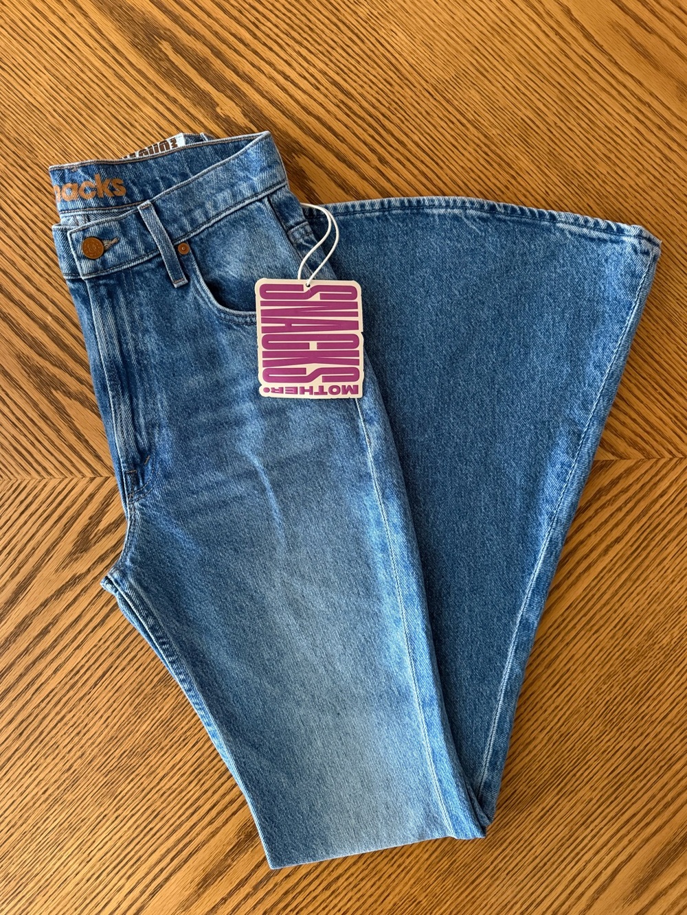MOTHER Snacks The Dollop Heel - Dine n Dash Wash